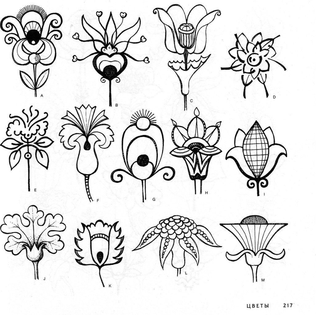 Цветы иллюстрация