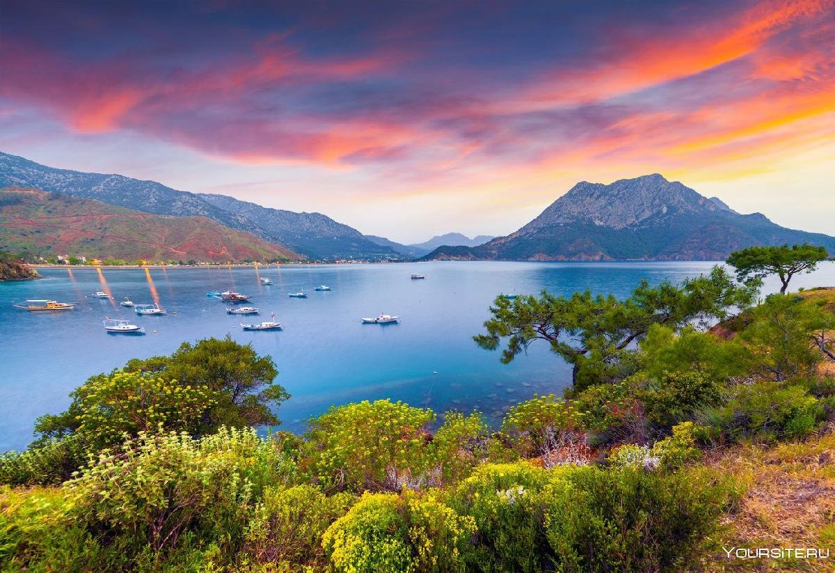 Кемер горы и море