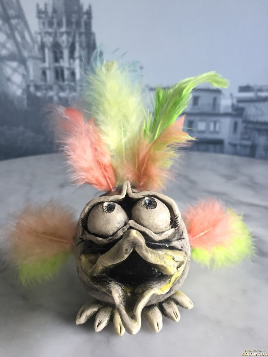 Хохлатая Мадагаскарская Кукушка птенец