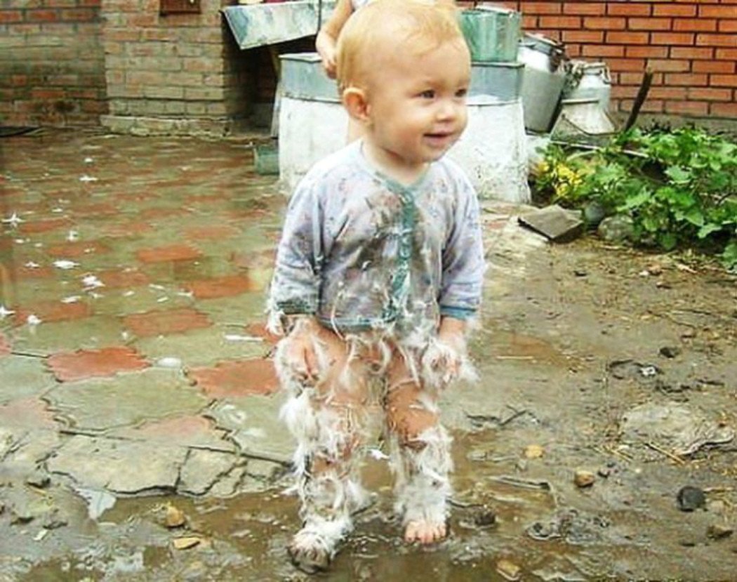 Чудо в перьях фотосессия