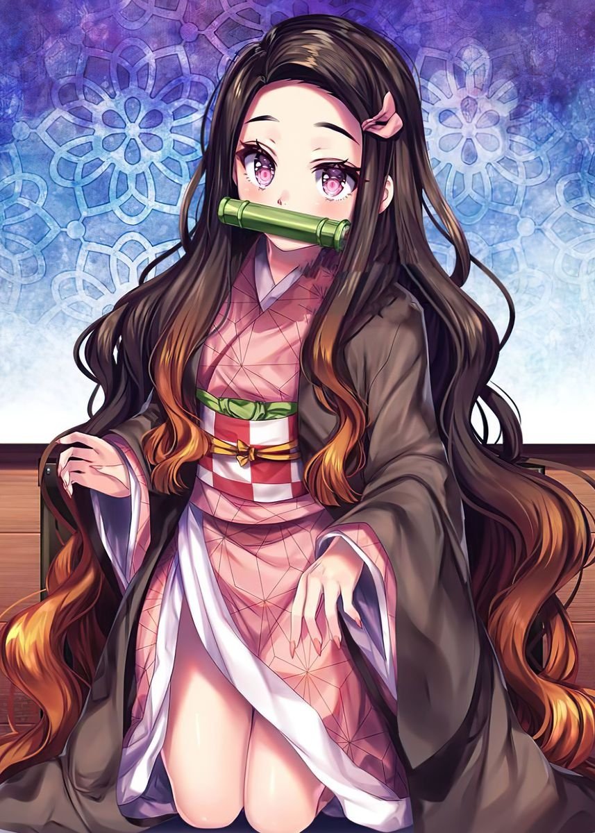 Аниме клинок рассекающий демонов Незука