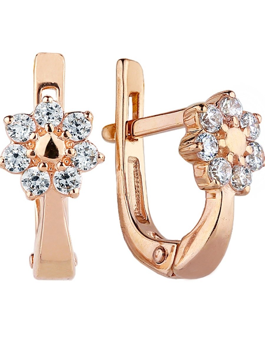 Детские сережки 2022 английский замок