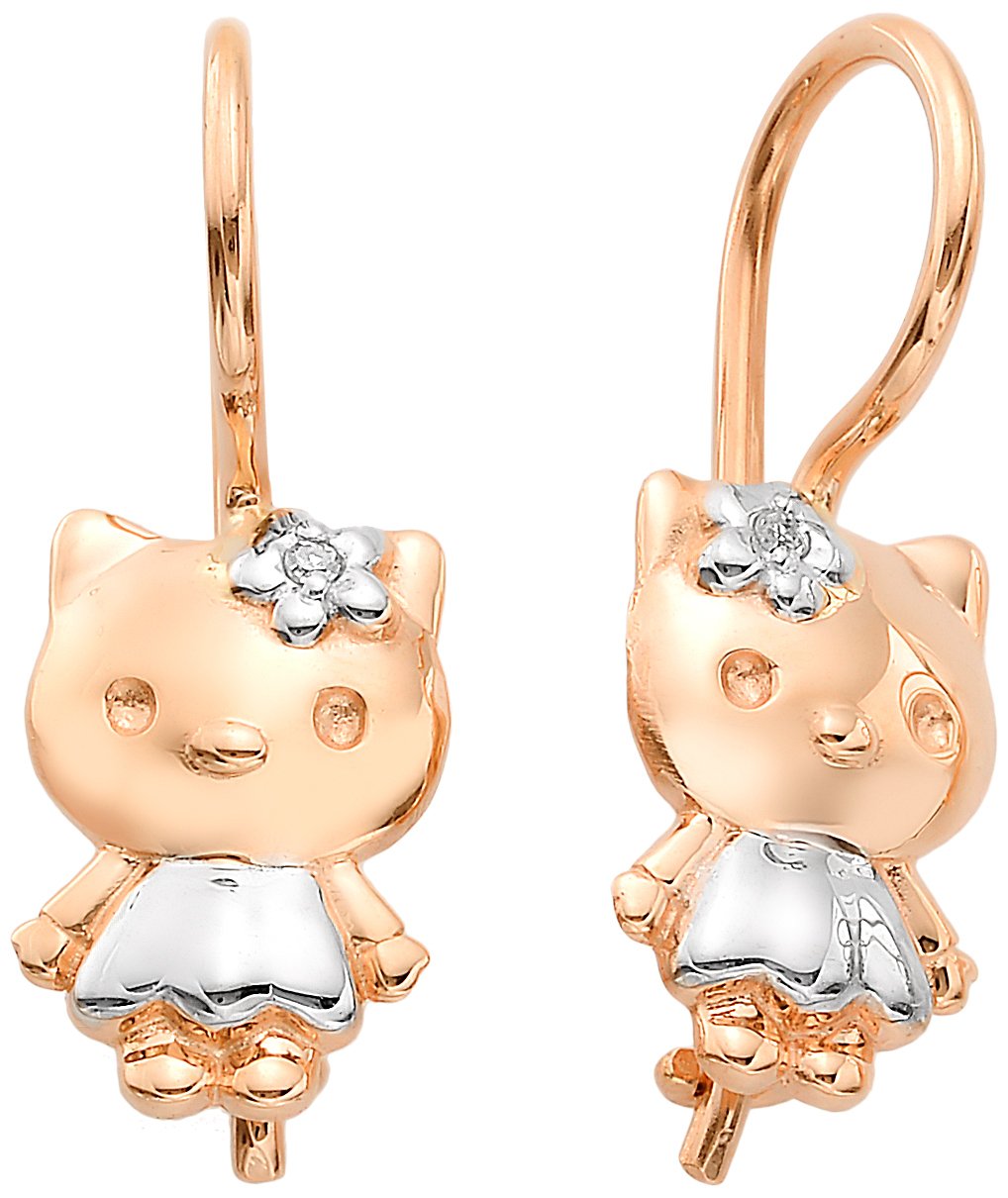 Сережки Хелло Китти