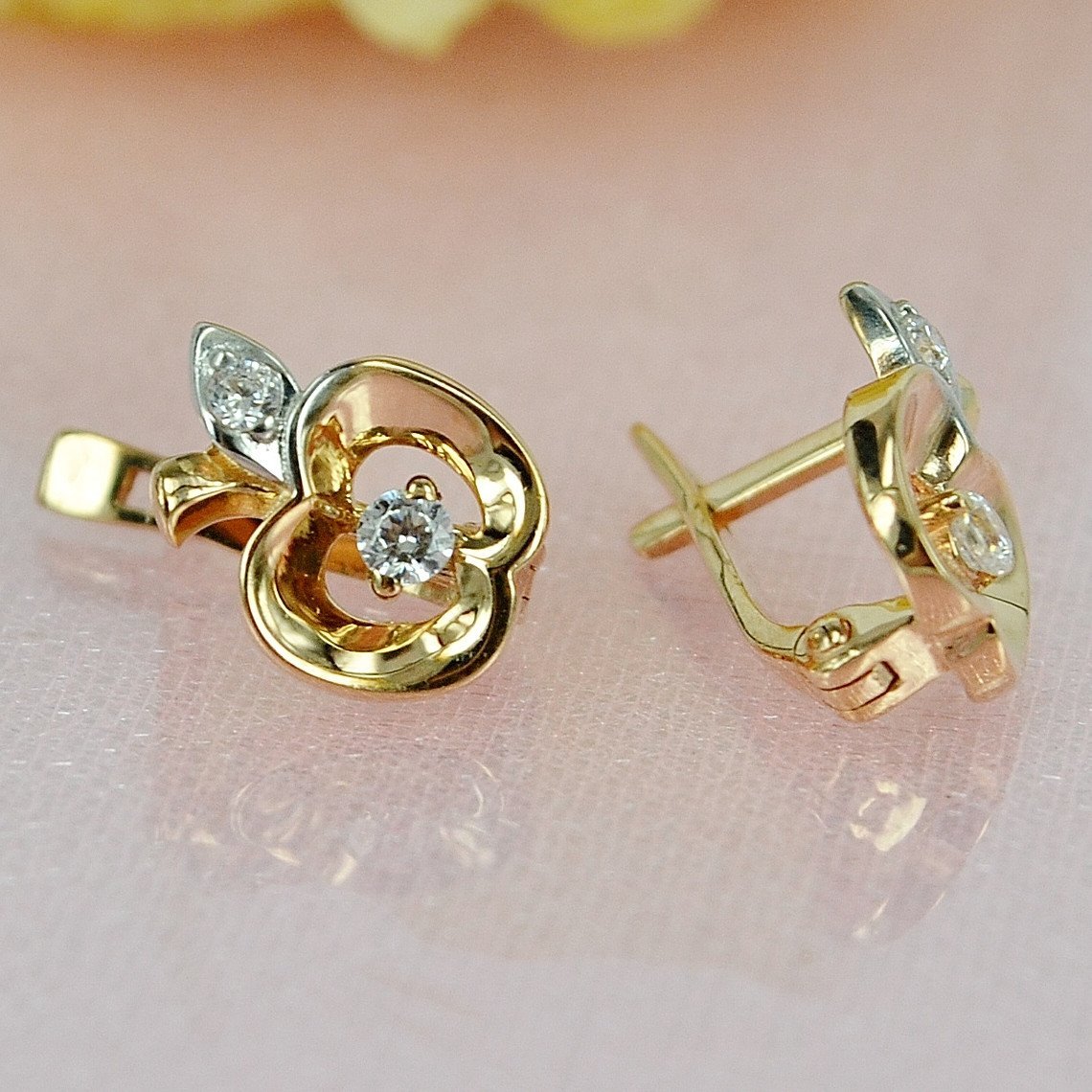 Серьги золотые 725713