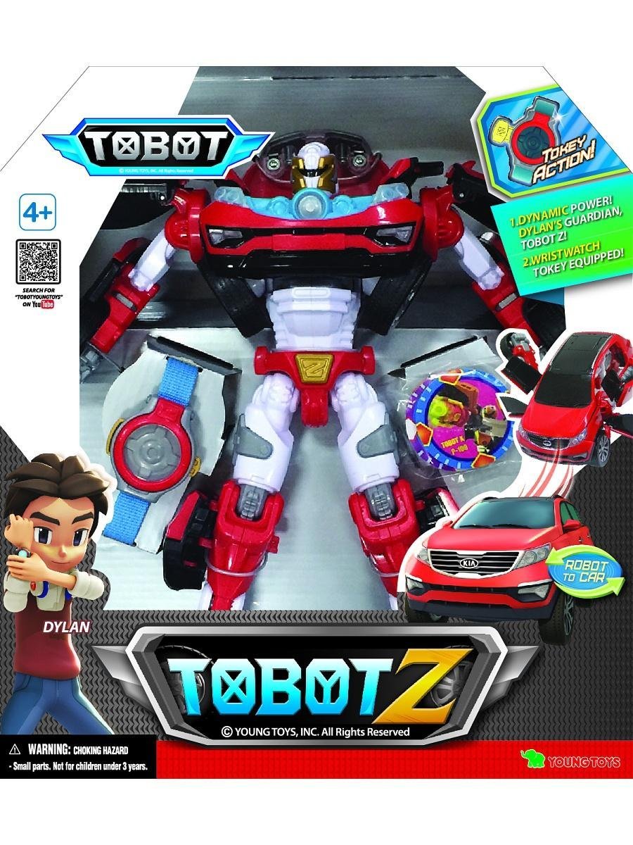 Трансформер Tobot (young Toys) c, полиция