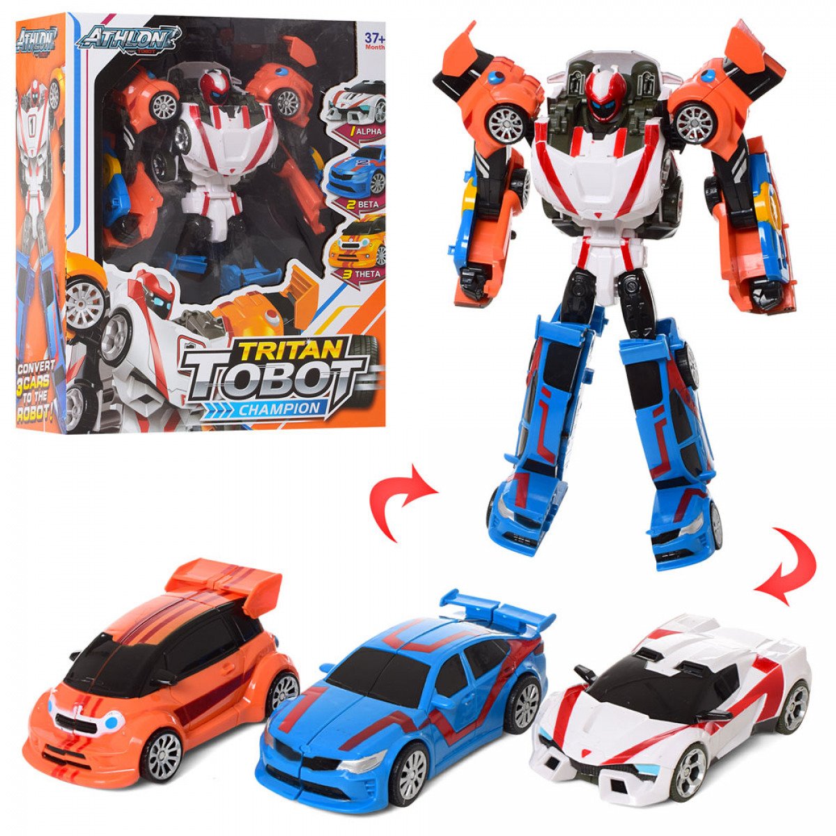Трансформер Tobot Атлон чемпион