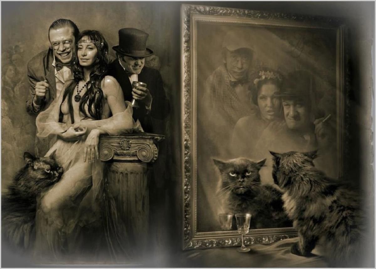 Кот Бегемот мастер и Маргарита