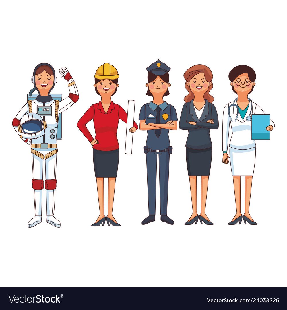 Женские профессии для детей