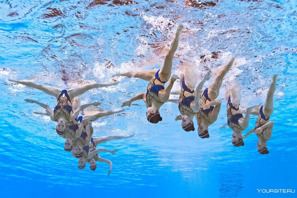 Эйфель синхронное плавание