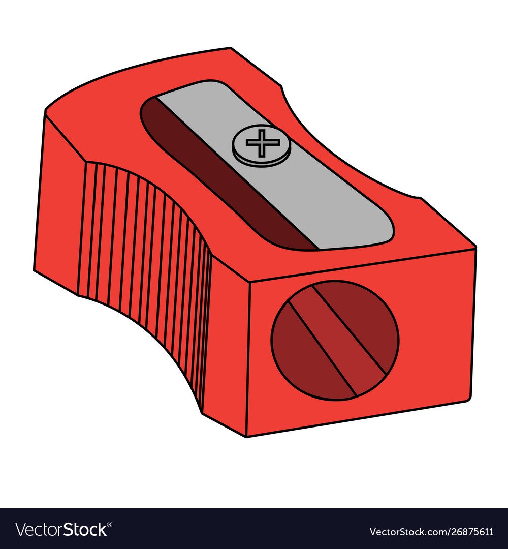 Точилка для карандашей вектор