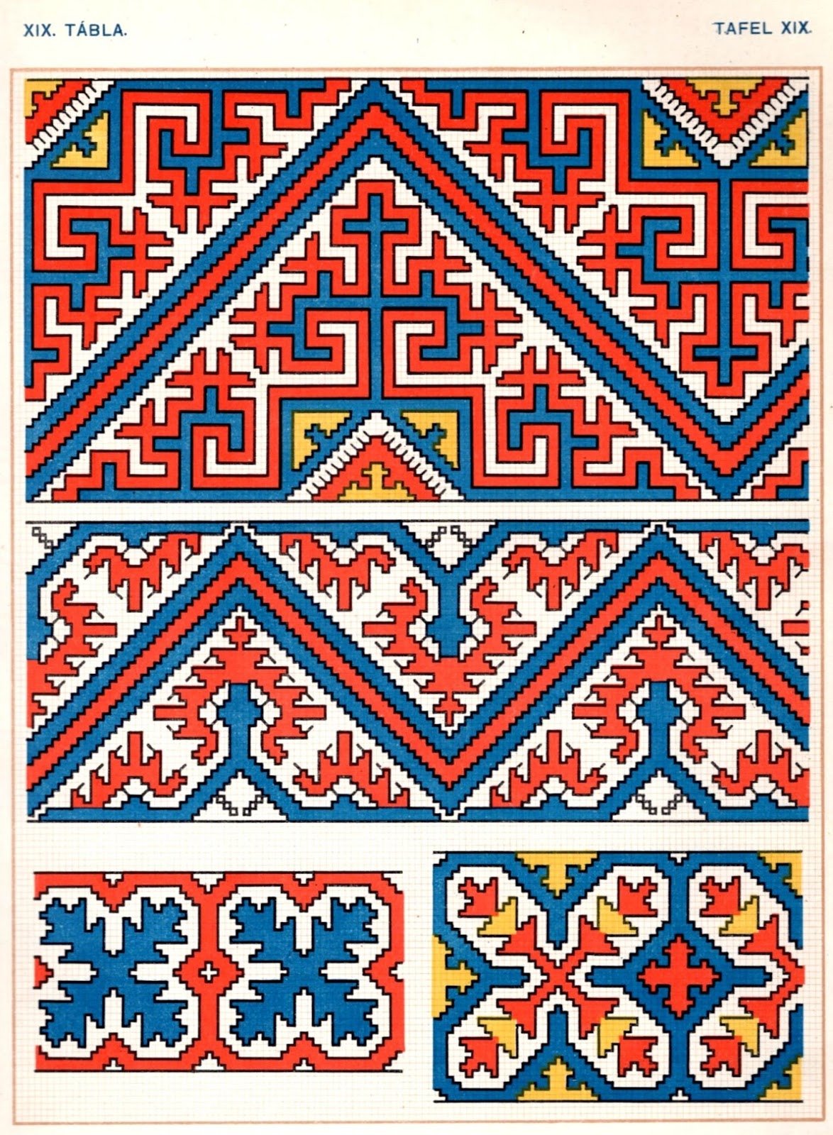 Вышиваем Мордовский орнамент