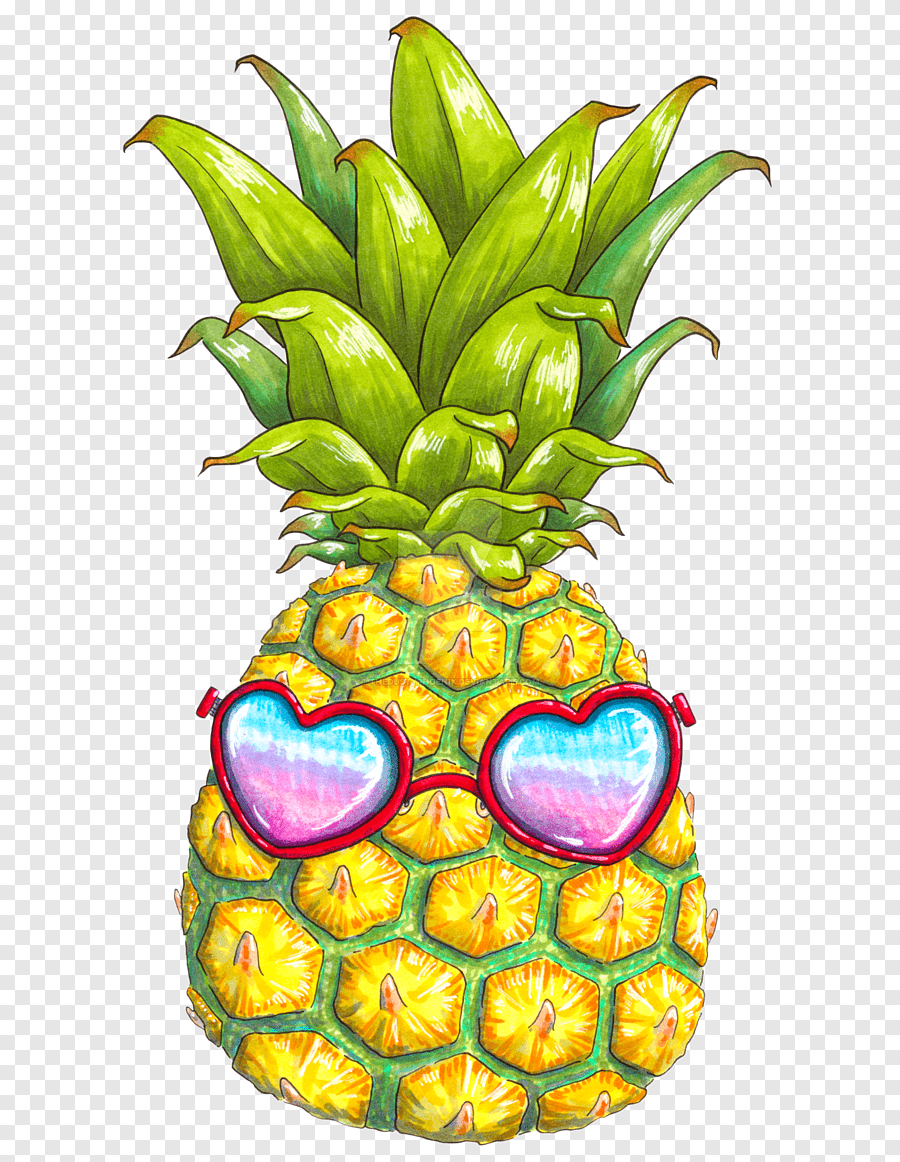 Ананас рисунок