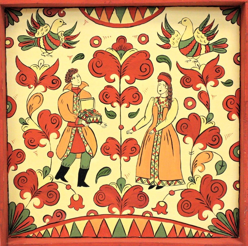 Северодвинская роспись Борецкая