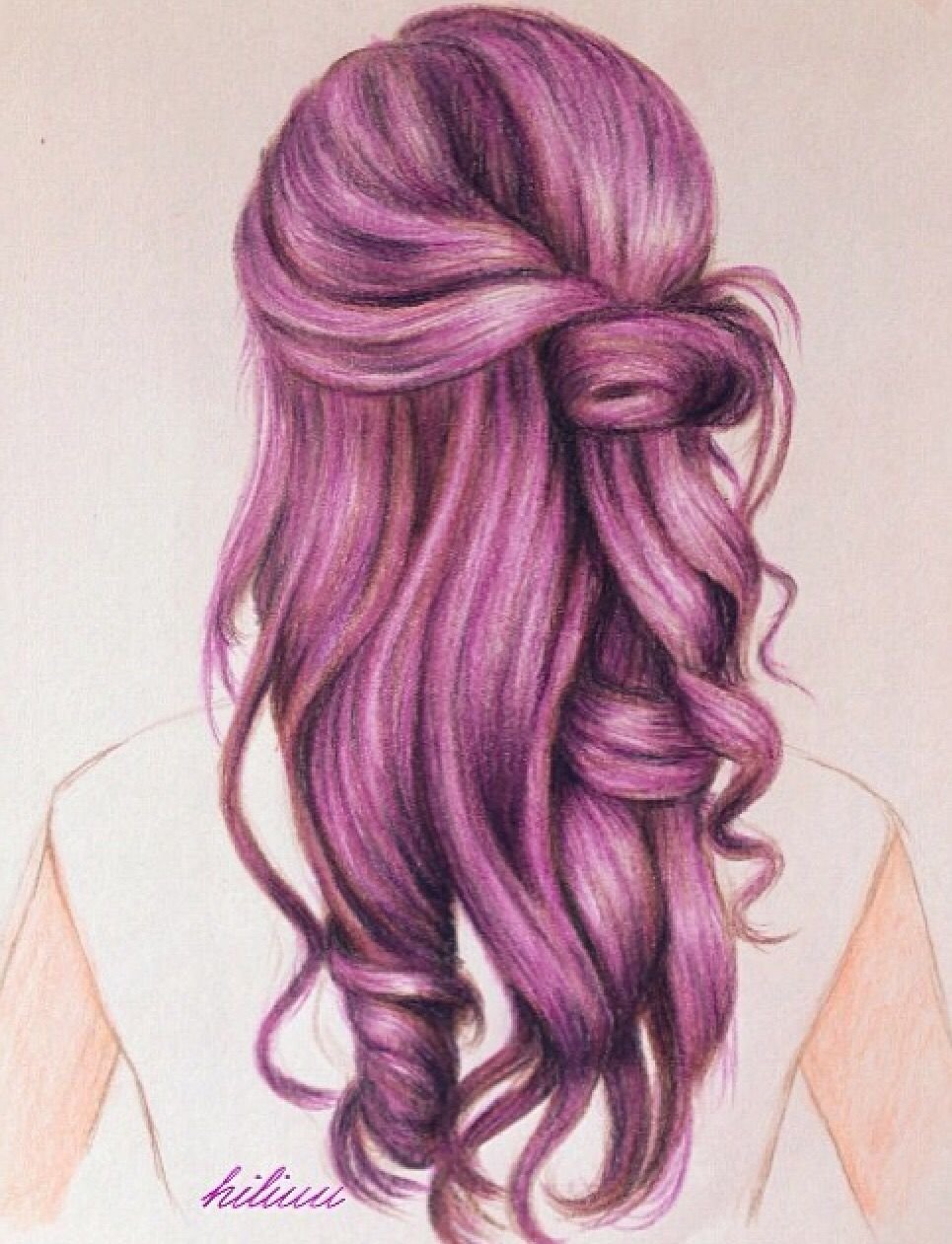 Коллаж черно фиолетовый