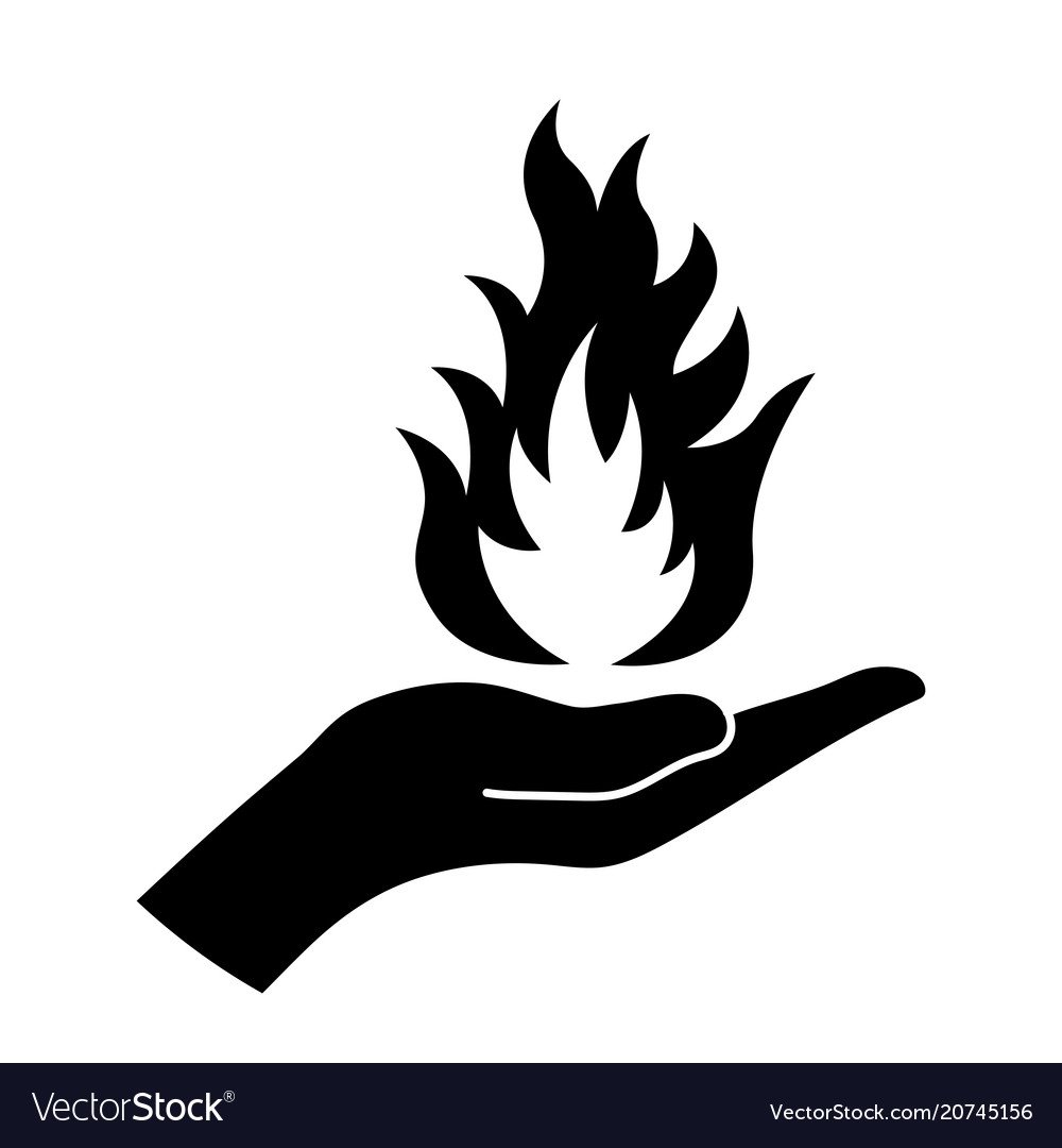 Костер черно-белый рисунок