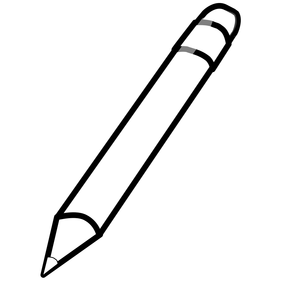 Карандаш черно белый