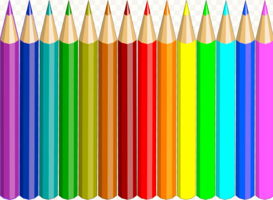 Цветные карандаши вектор