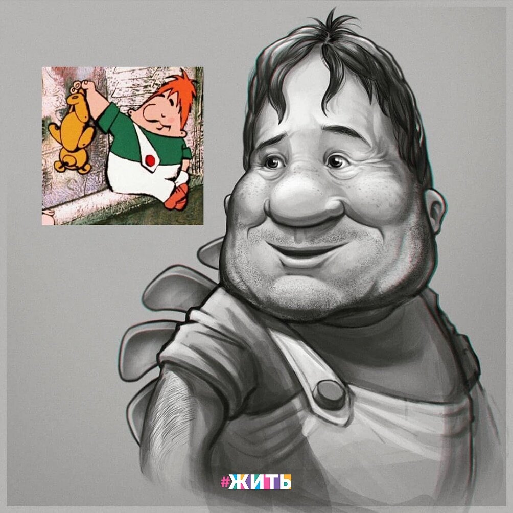 Известные детские персонажи