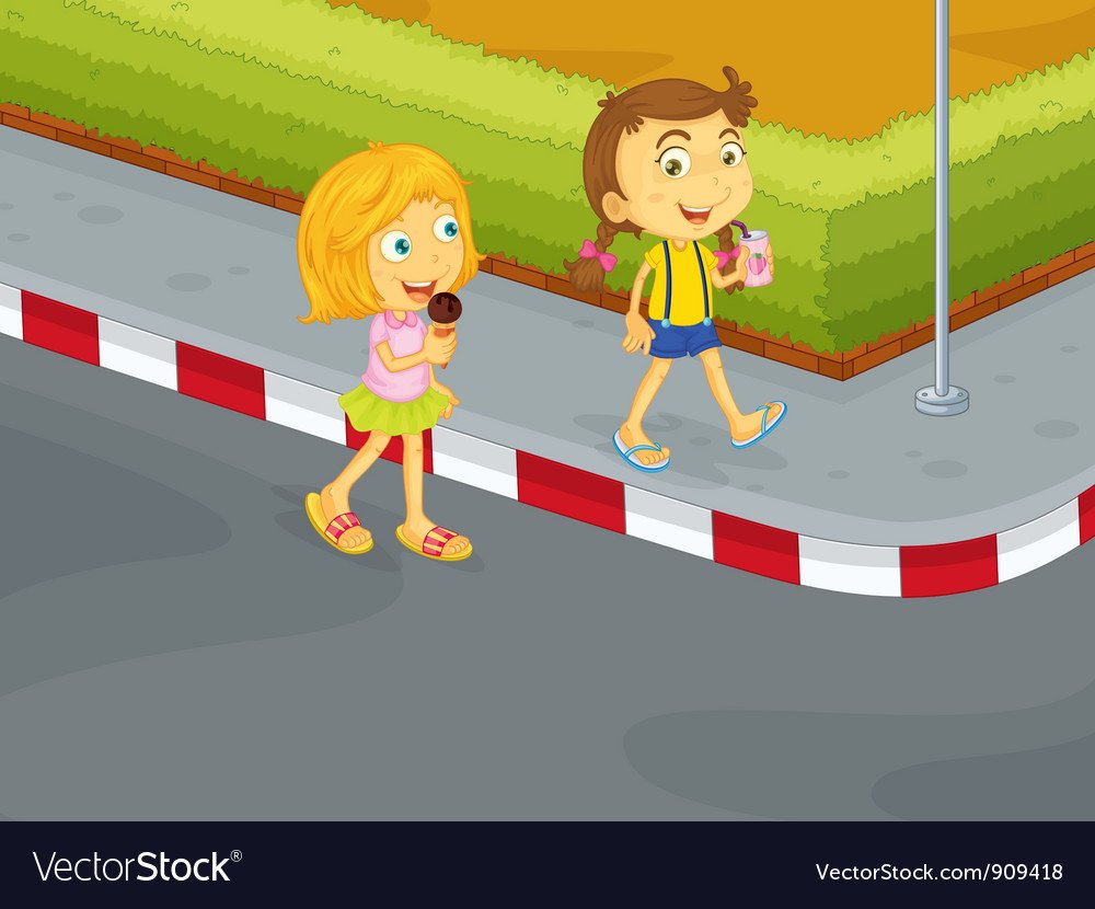 Горизонтальная дорога для детей