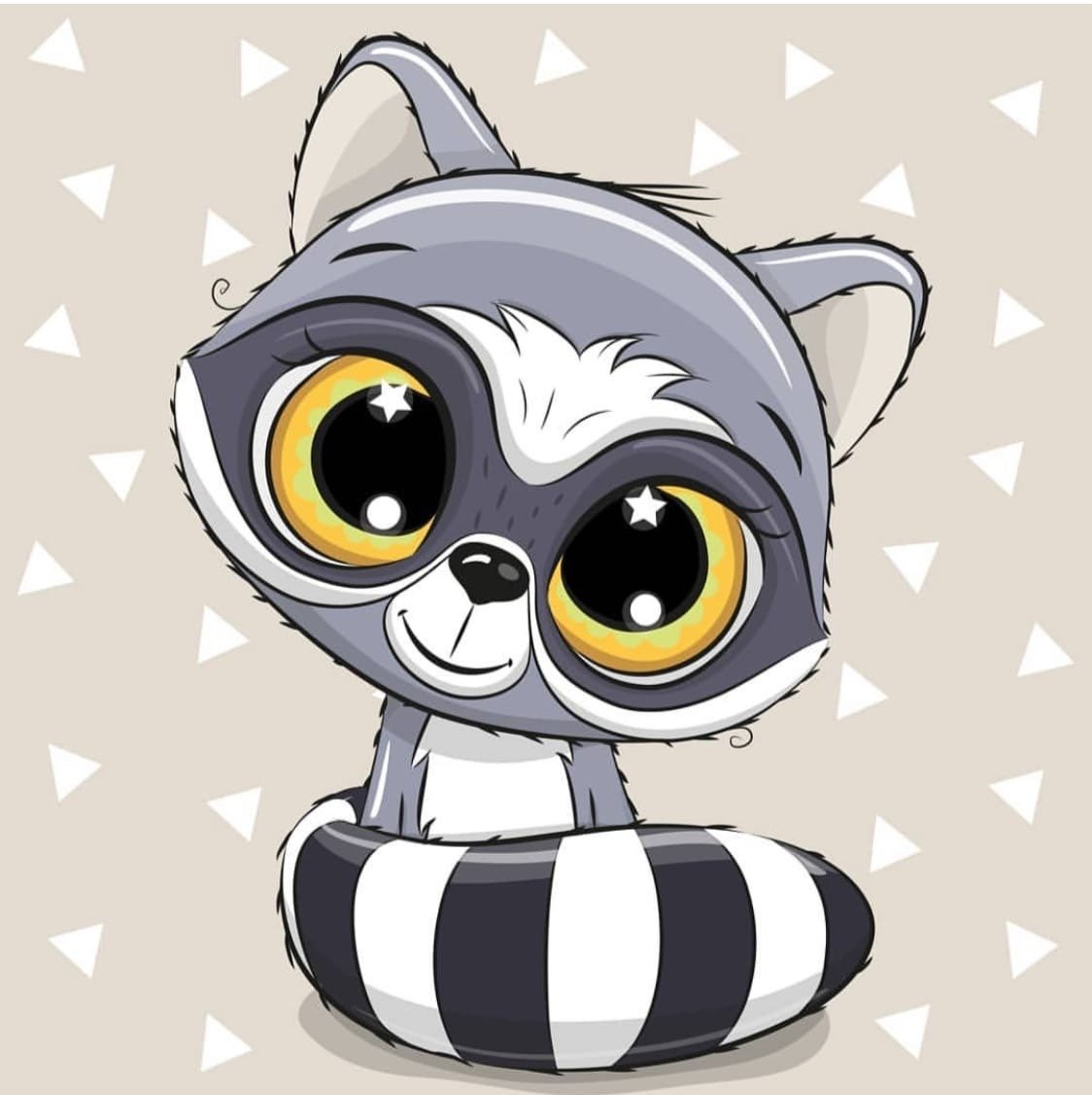 Милые мультяшные животные