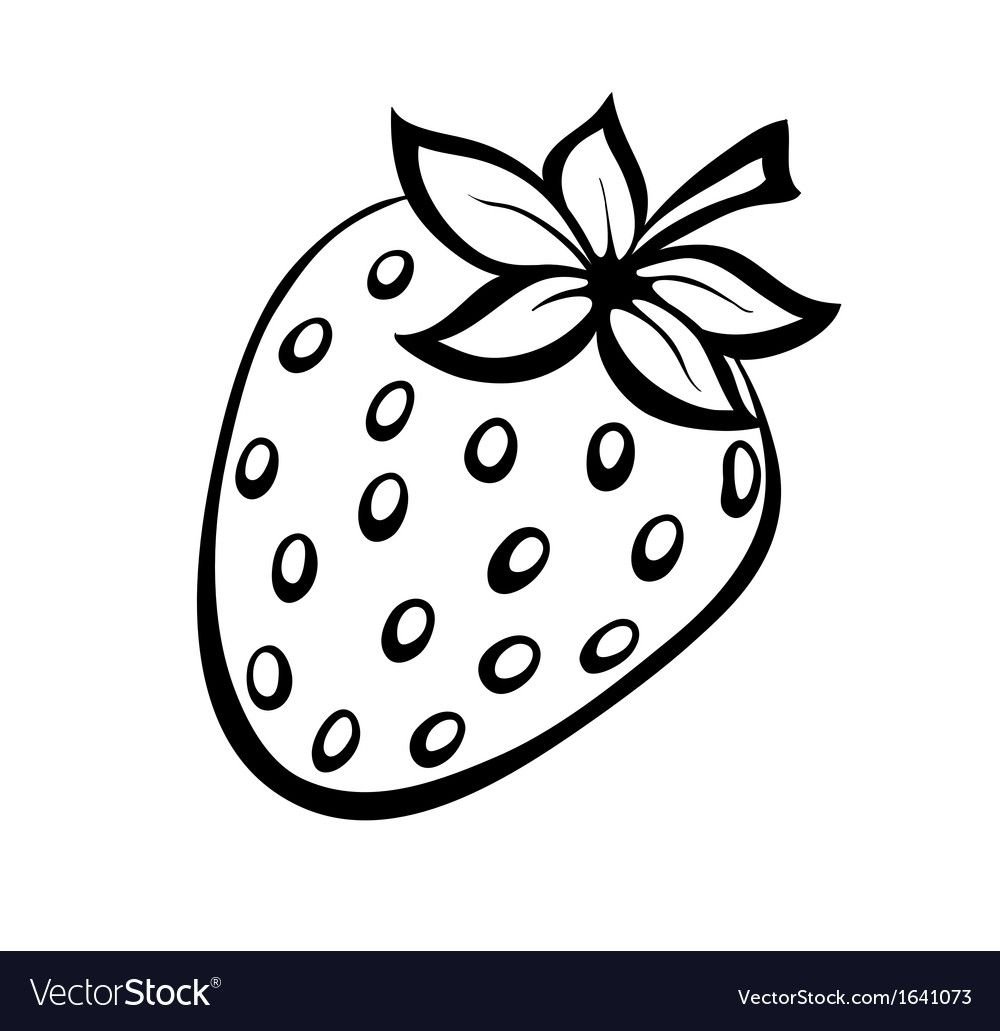 Стилизованная клубника