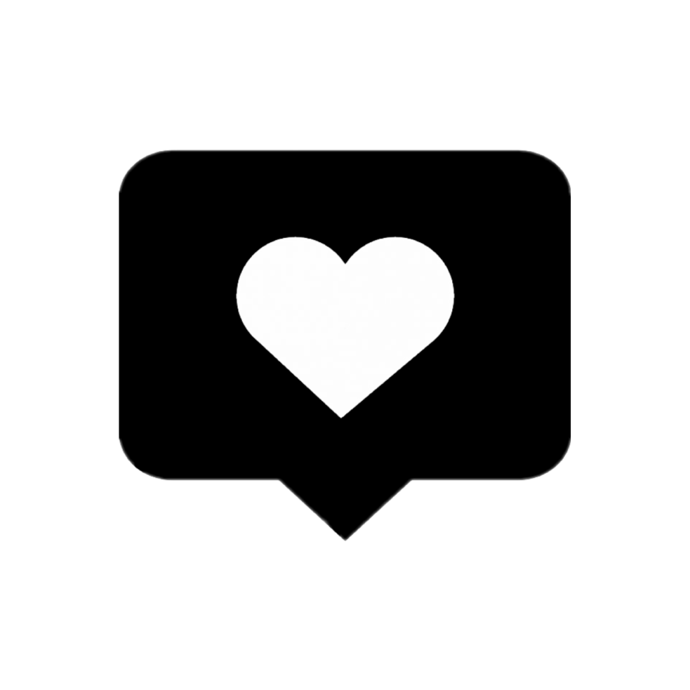 Маленькое черное сердечко