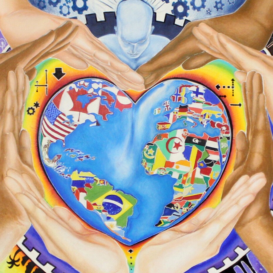 Плакаты за мир во всем мире