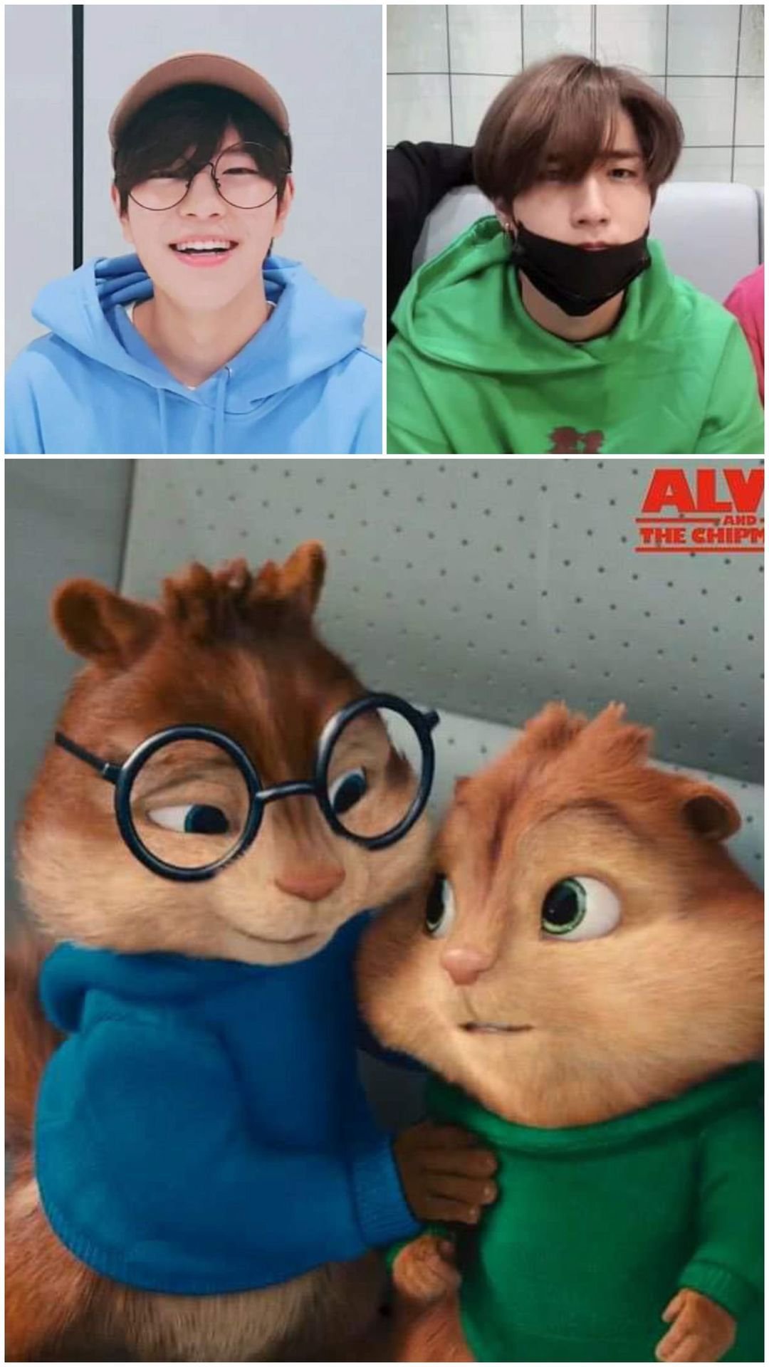 Элвин и бурундуки Элвин Саймон и Теодор