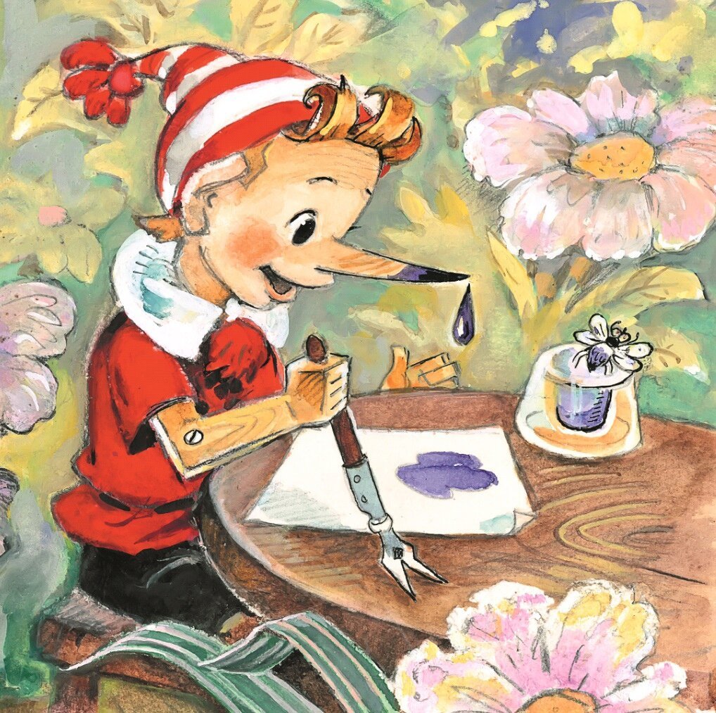 Буратино Мальвина и Пьеро