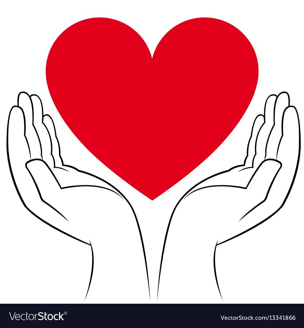 Сердечко руками