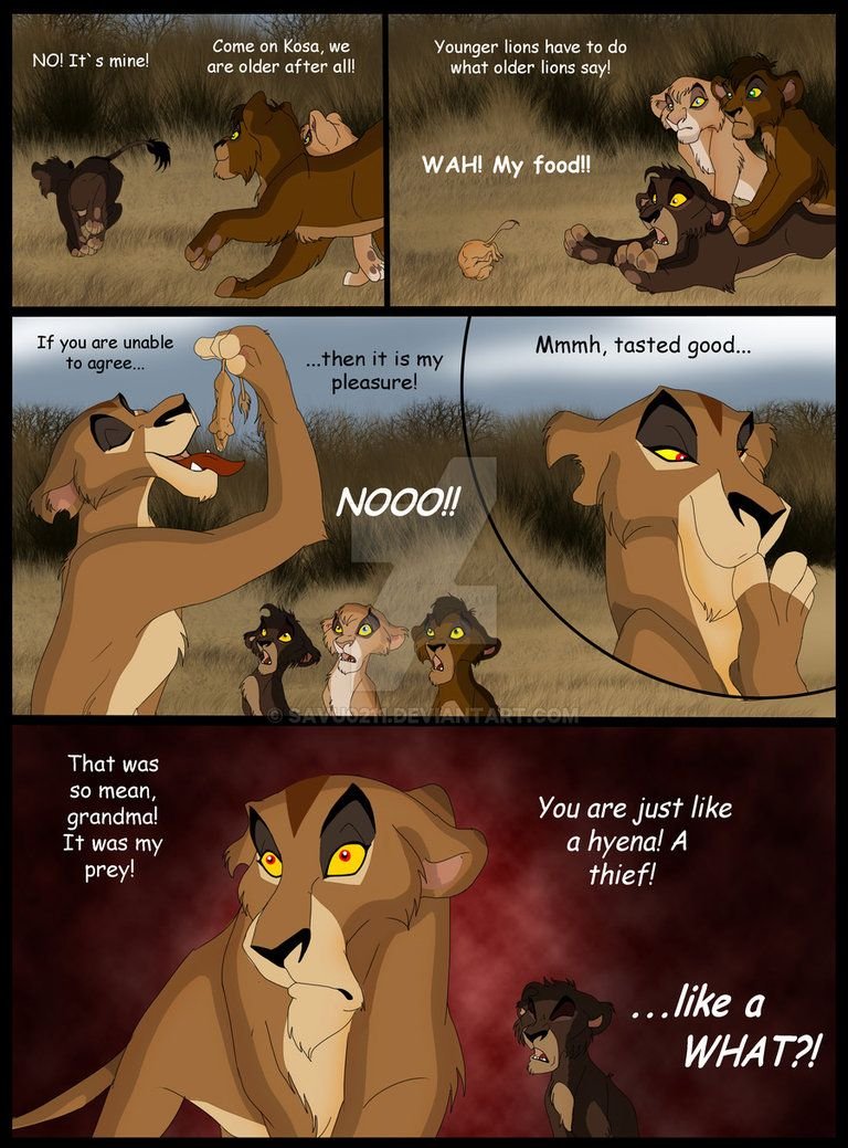 Комикс Король Лев первый Король