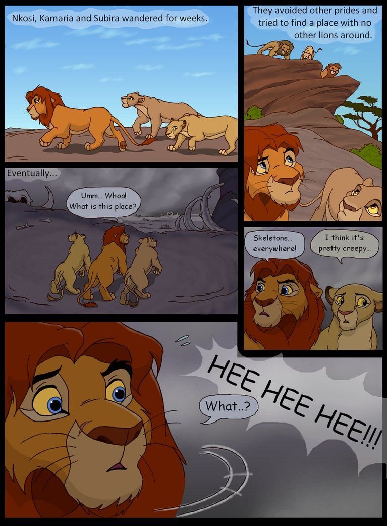 Комикс Король Лев первый Король