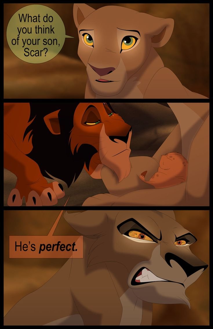 Король Лев комикс Невидимая тень читать