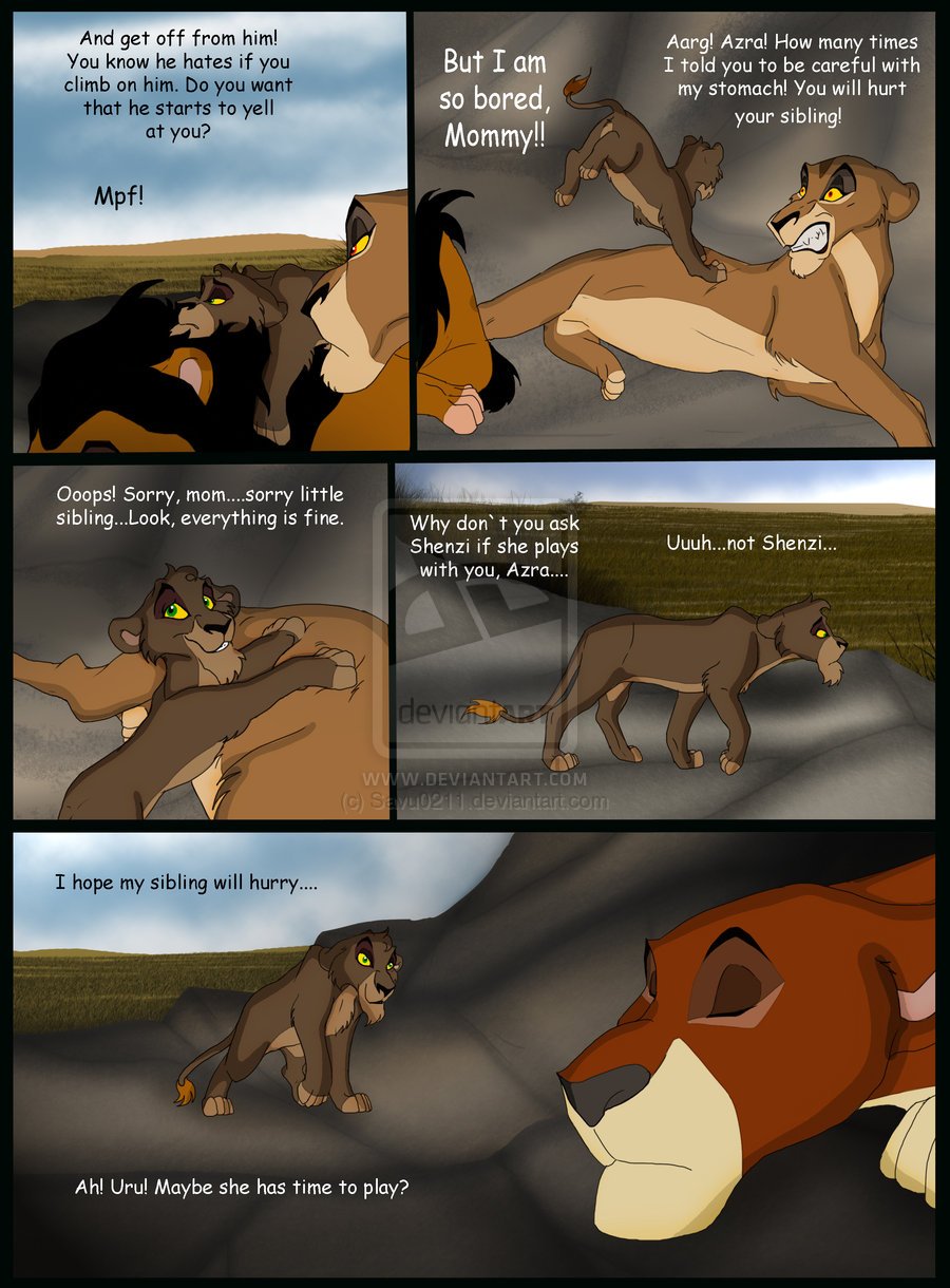 Король Лев шрам комикс