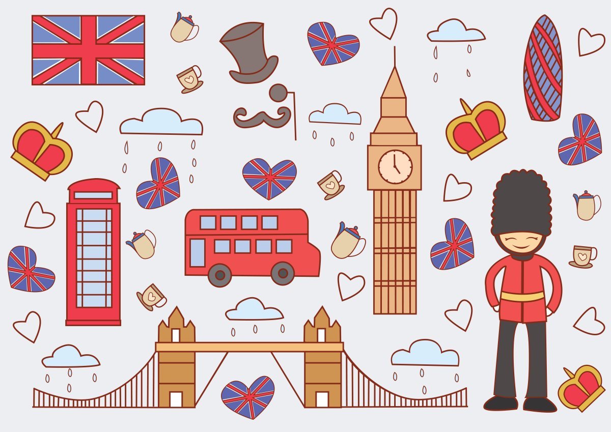 Тема Англия для детей