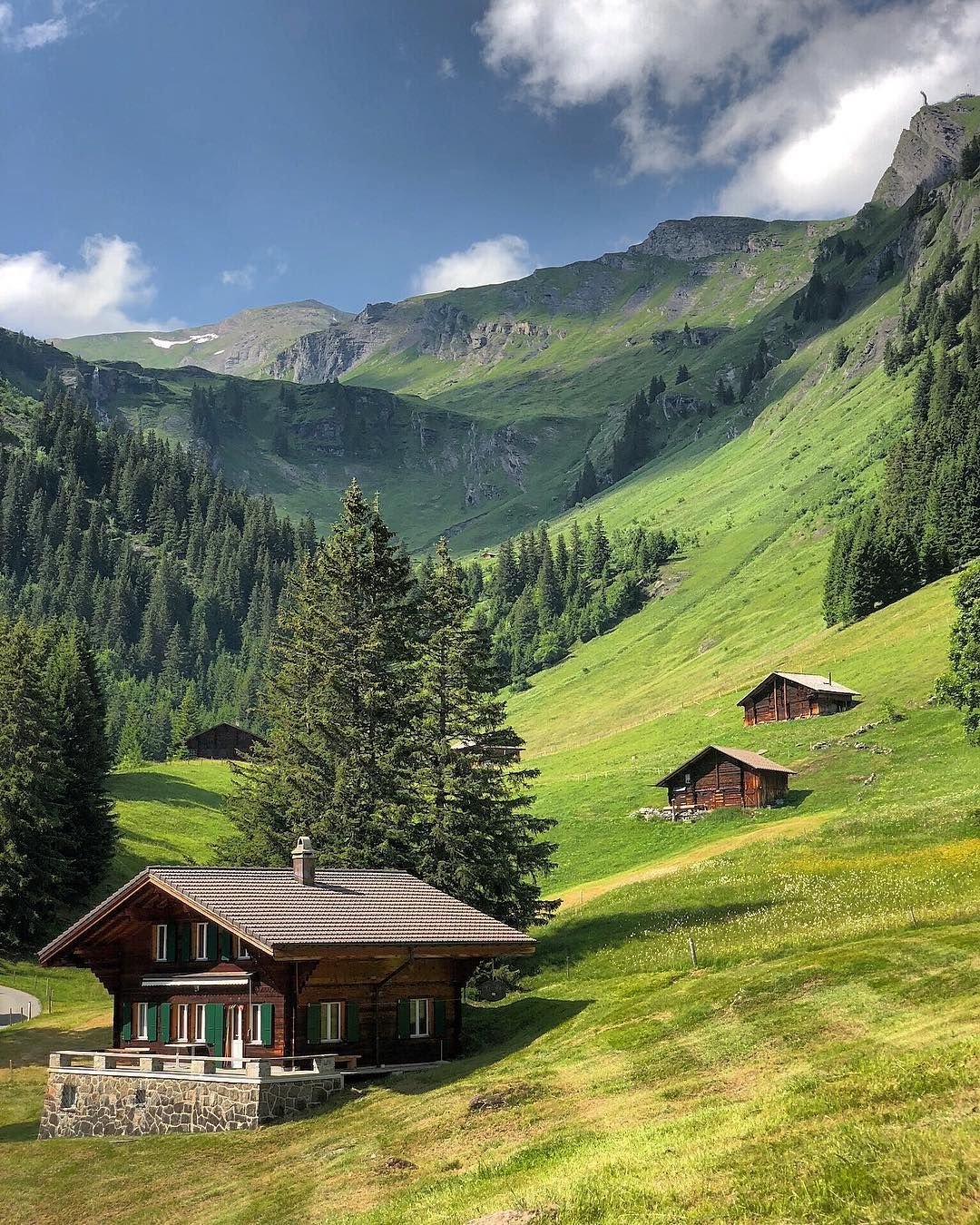 Гриндельвальд Швейцария горы