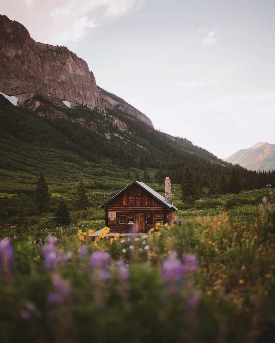 Дом в Колорадо в горах