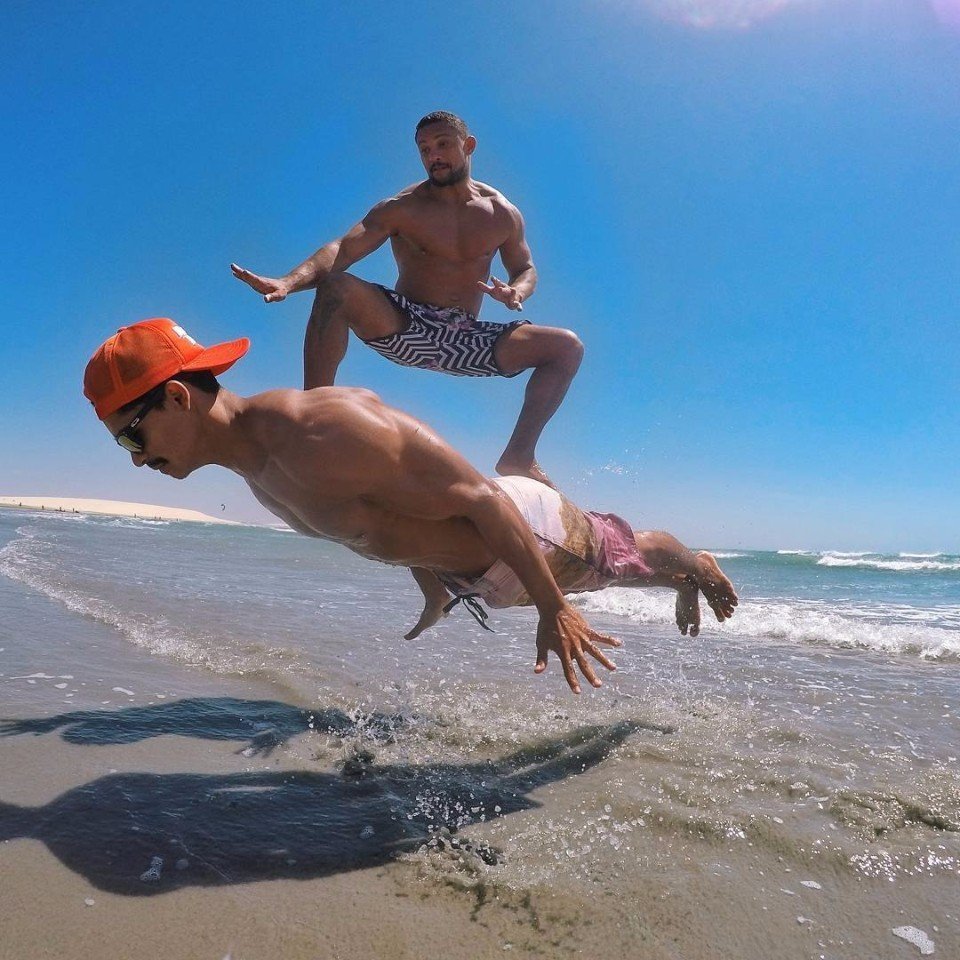 Приколы на пляже