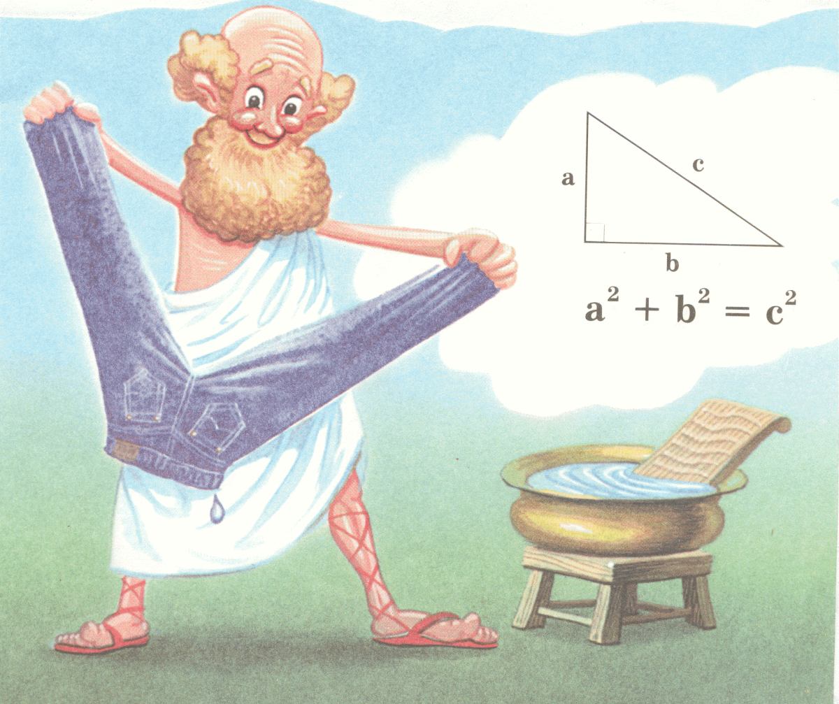 Теорема Пифагора на доске