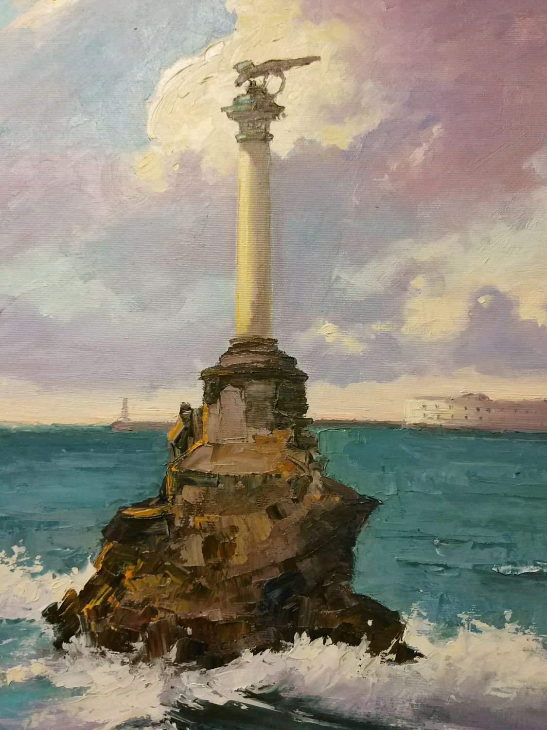 Памятник затопленным кораблям и Москва