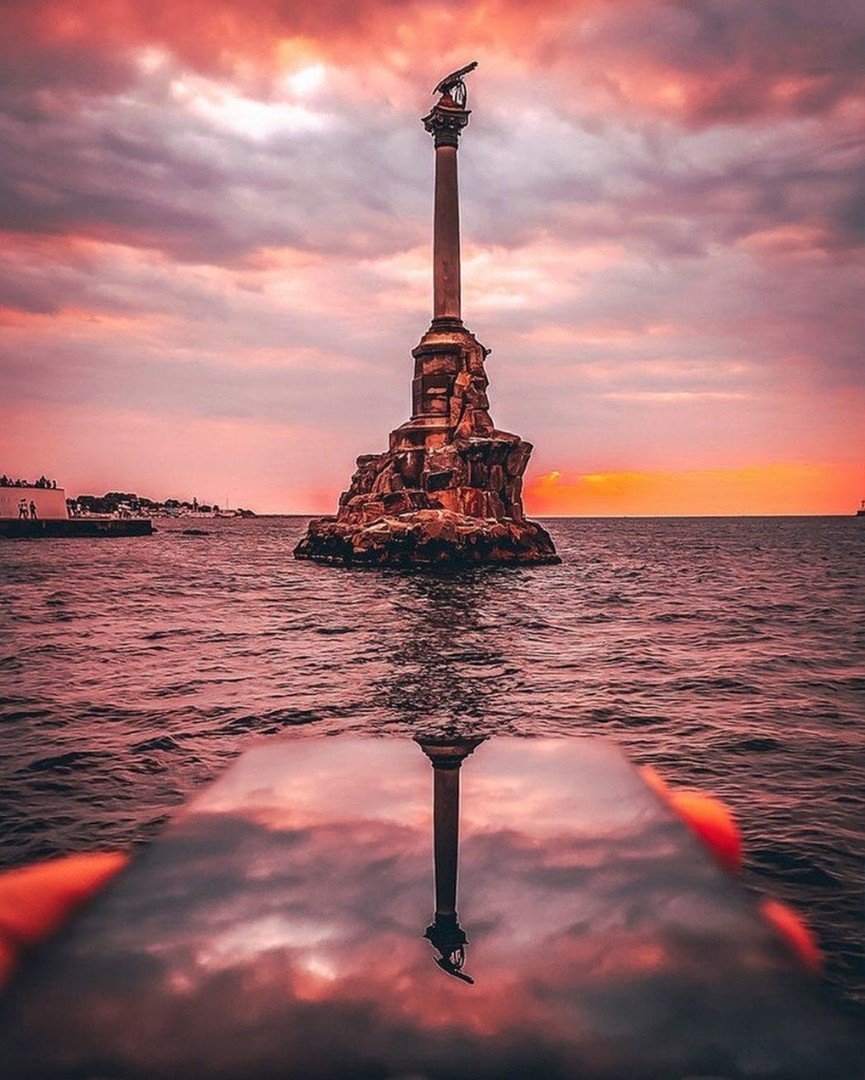 Памятник затопленым короблямсевастополь