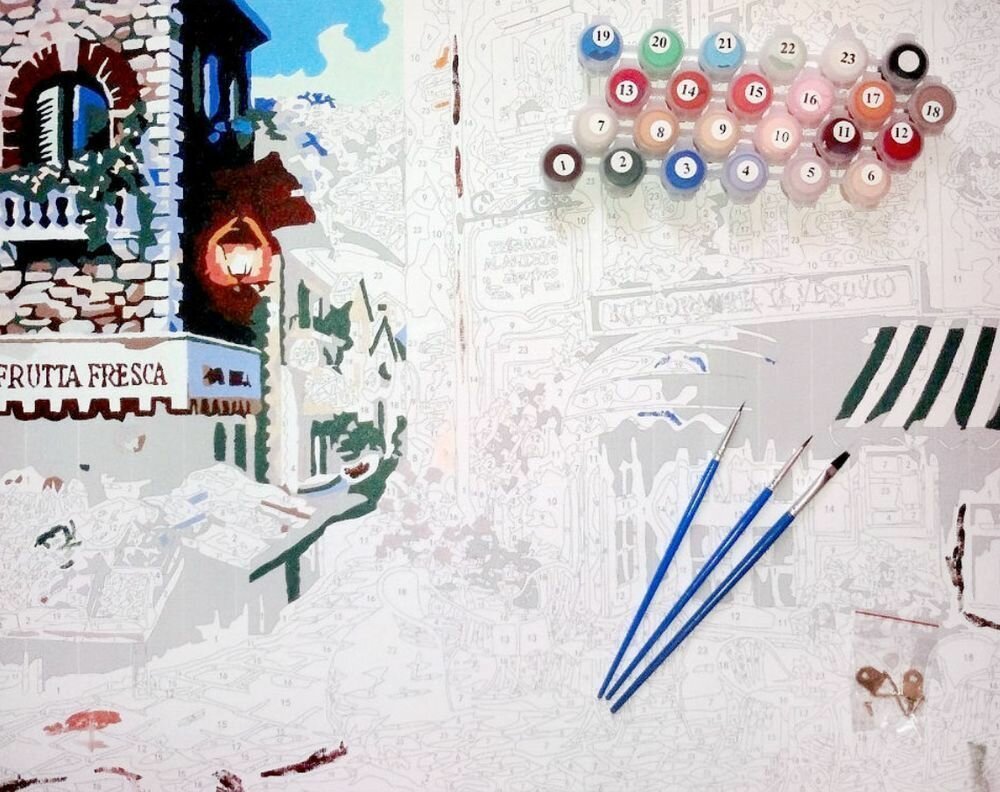 Рисование картин по номерам