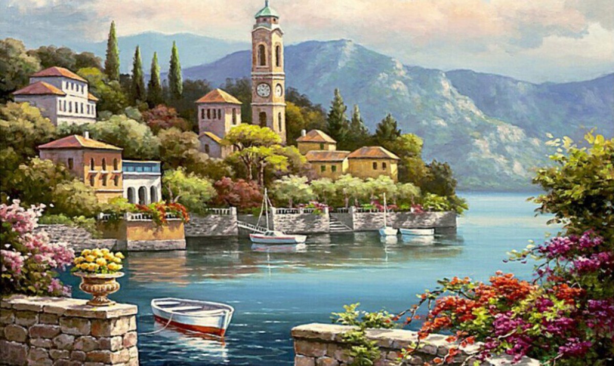 Мережка озеро Комо