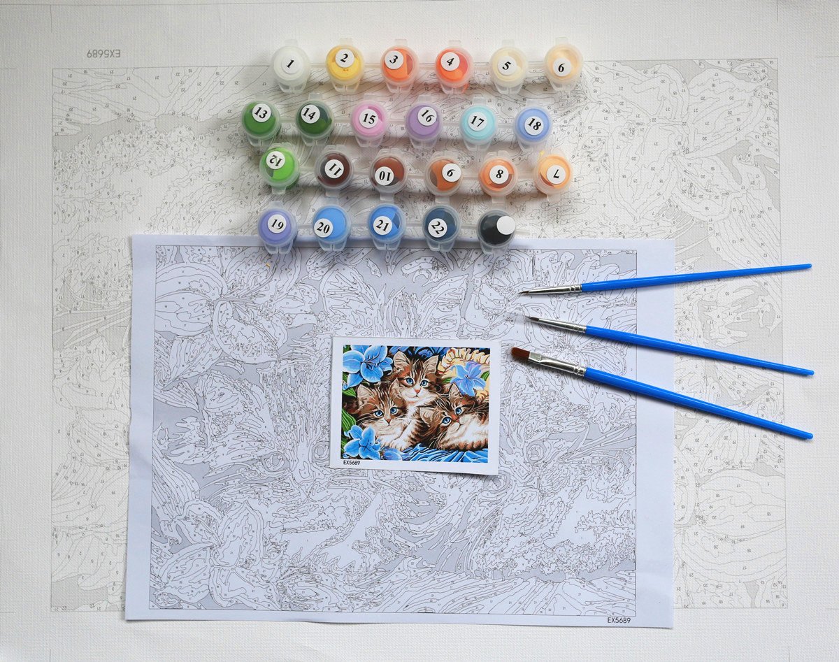 Набор для рисования по номерам