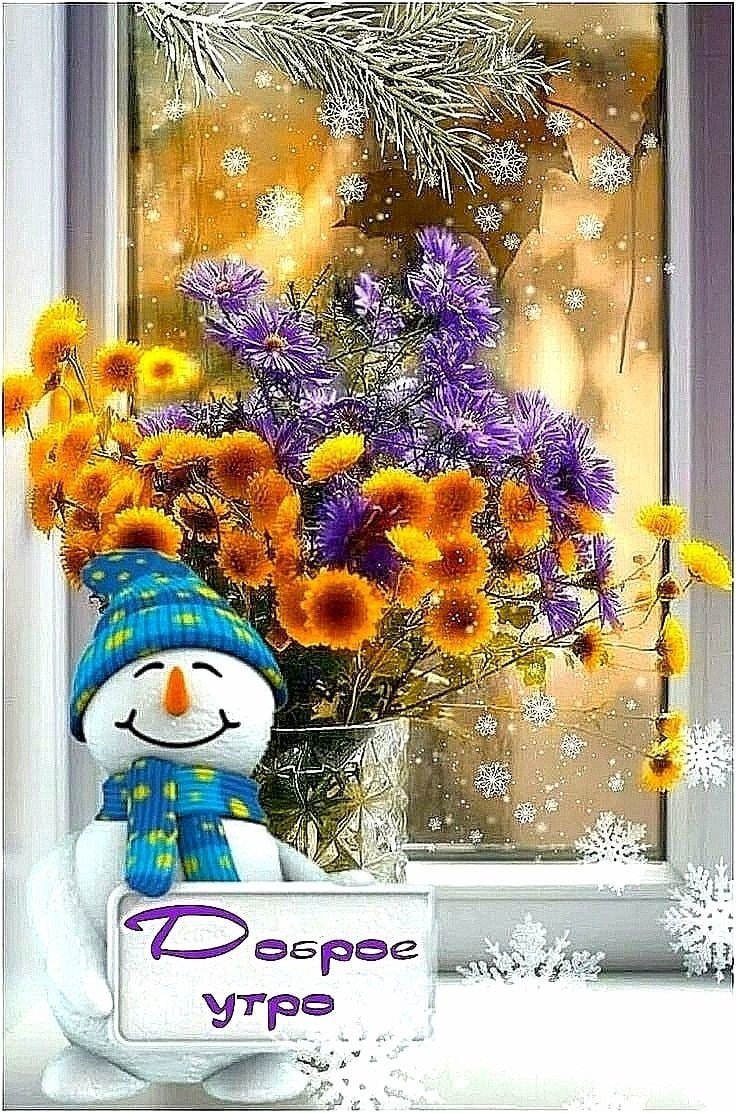 Доброе морозное утро