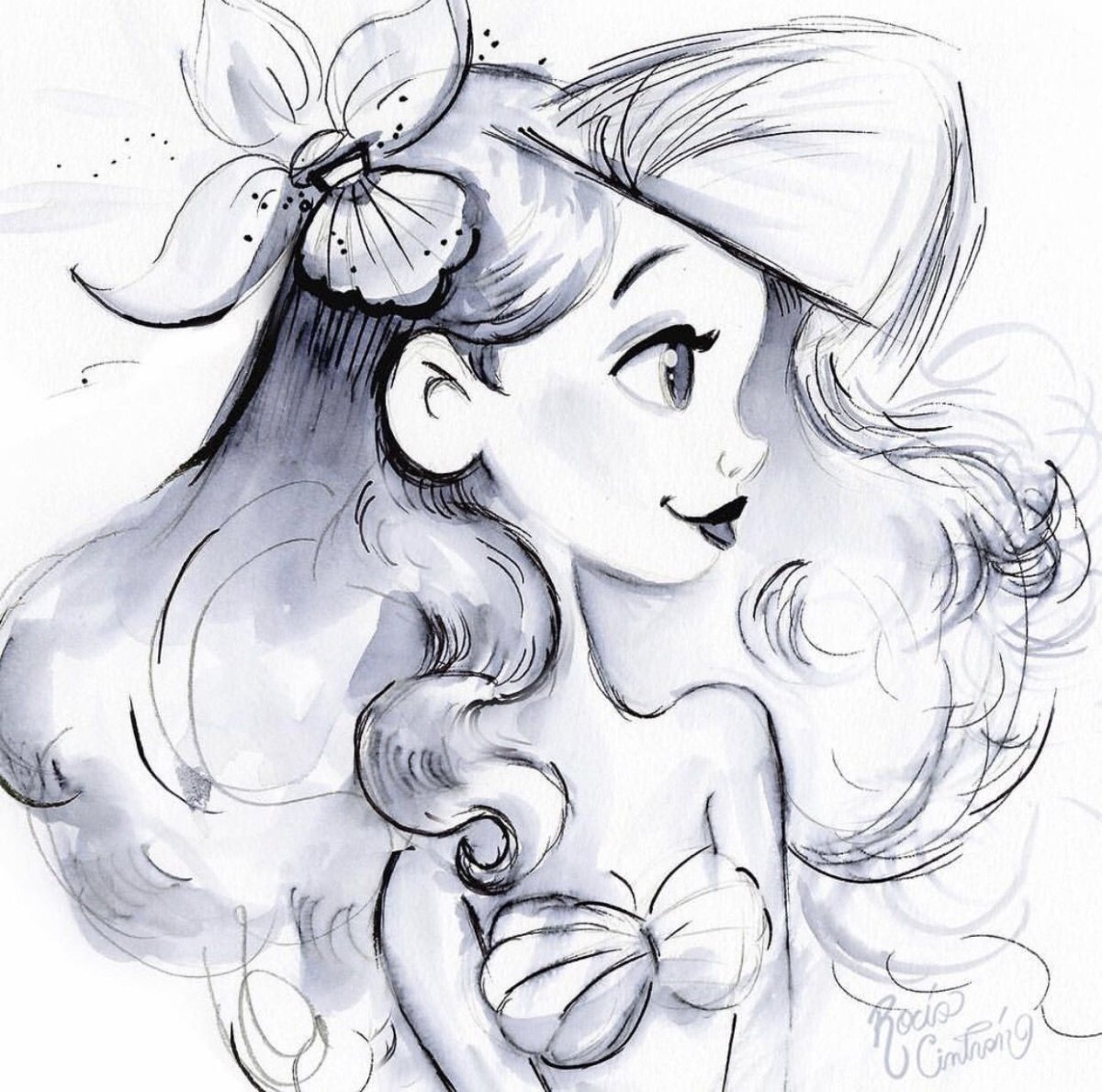 Белоснежка для рисования