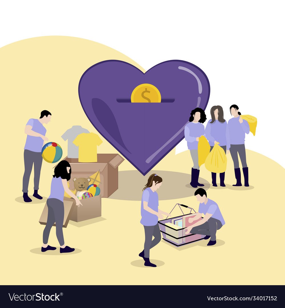 Благотворительность рисунок