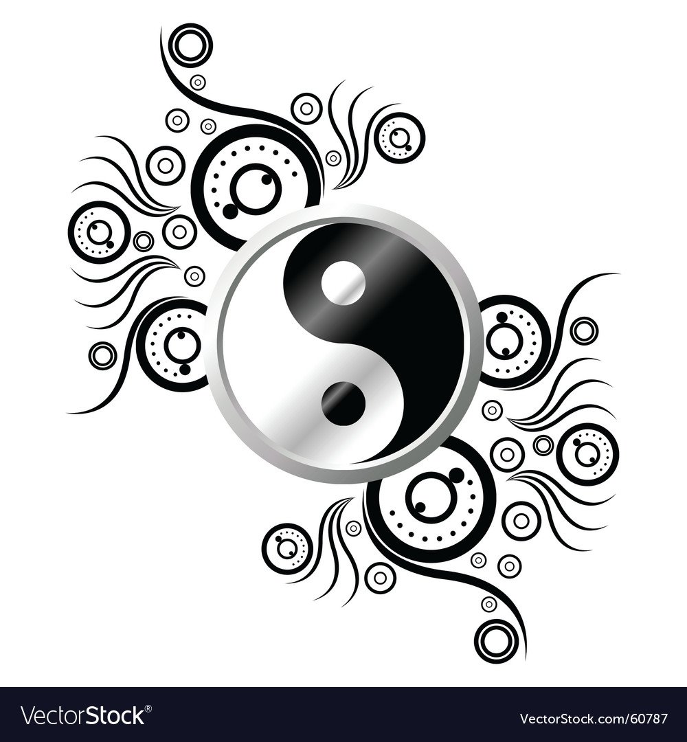 Инь Янь абстракция