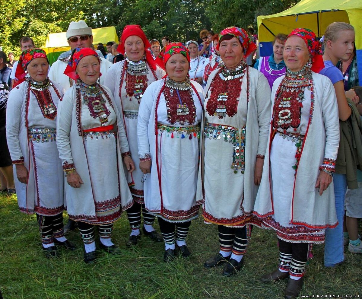 Чувашский костюм шупар