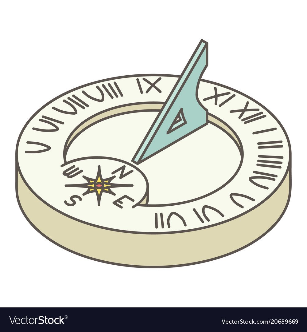 Гномон на географической площадке